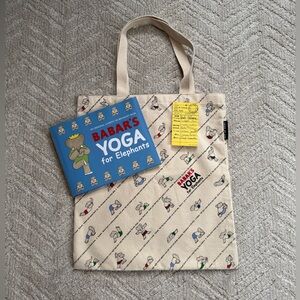 Babar Kids Yoga Tote and Book